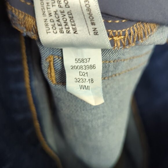 Duluth Trading Co. Jeans Women's 6 Regular Blue Jean-Netics Pull-On Skinny Denim - Picture 11 of 12
